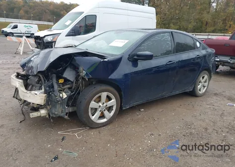 2015 Dodge Dart Sxt из США, поврежденный, VIN 1C3CDFBB4FD415394